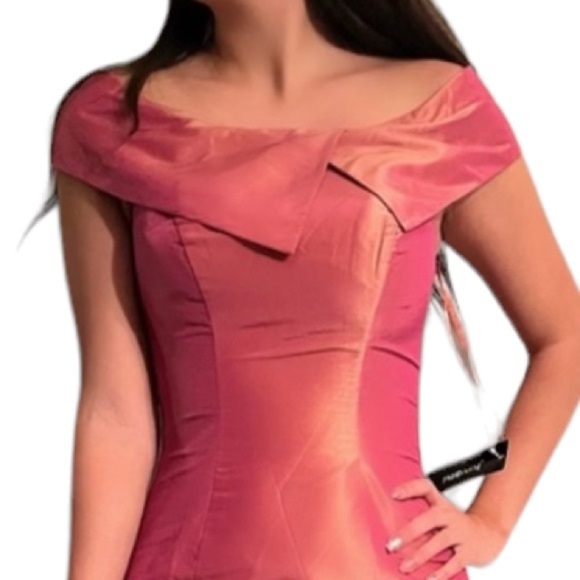 Jovani Gown Orange/Red - Picture 3 of 3